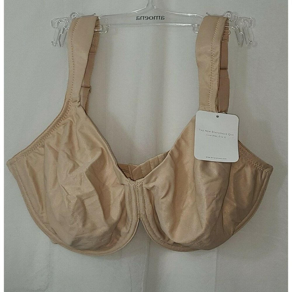 Aviana Minimizer Bra 40 DD #2460 Nude New Free Shi